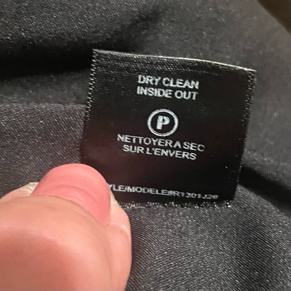 Robert Rodriguez Black Ponte Moto Jacket Double Breasted Size 6 - Picture 9 of 11